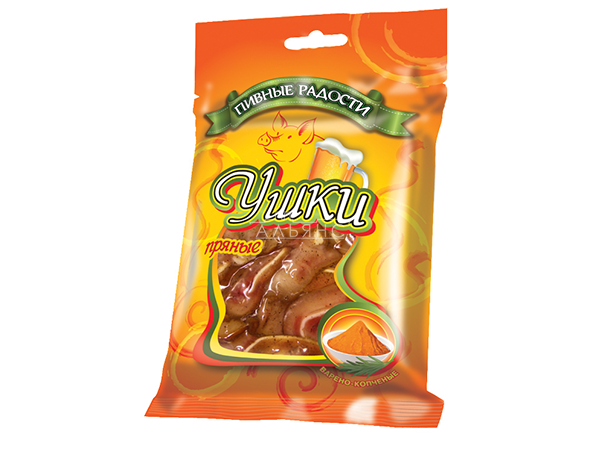 Уши свиные пряные "Пивные радости" (100гр) в Кирове