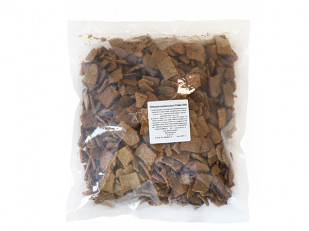 Ресторанные гренки с перцем чили: Гренки черные со вкусом холодца с хреном