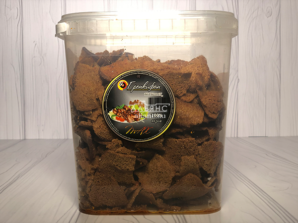 Ржаные гренки со вкусом шашлыка в Кирове