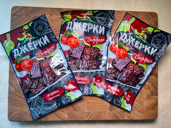 Джерки из индейки "Баффало" 45 гр. в Кирове