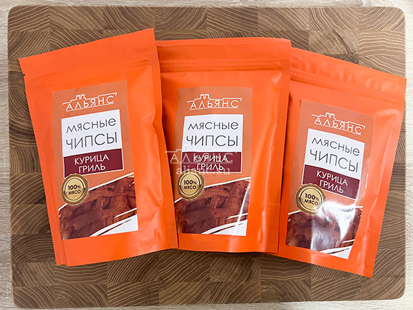 Мясо (АЛЬЯНС) вяленое курица "Гриль" 50 гр. в Кирове