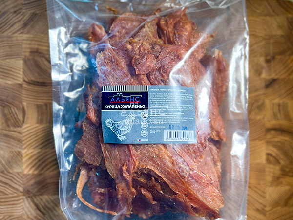 Мясо (АЛЬЯНС) вяленое курица 500гр "С халапеньо" в Кирове