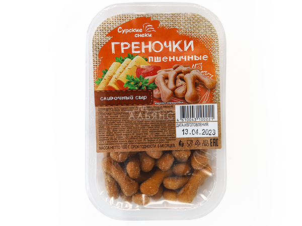 Сурские (ПШЕНИЧНЫЕ) Сливочный сыр (100 гр) в Кирове