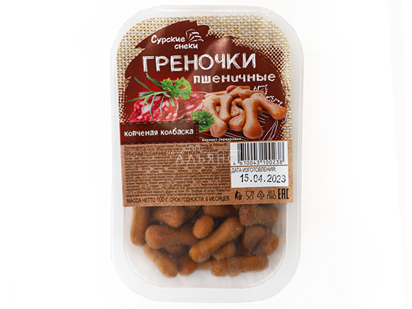 Сурские (ПШЕНИЧНЫЕ) Копченая колбаска (100 гр) в Кирове