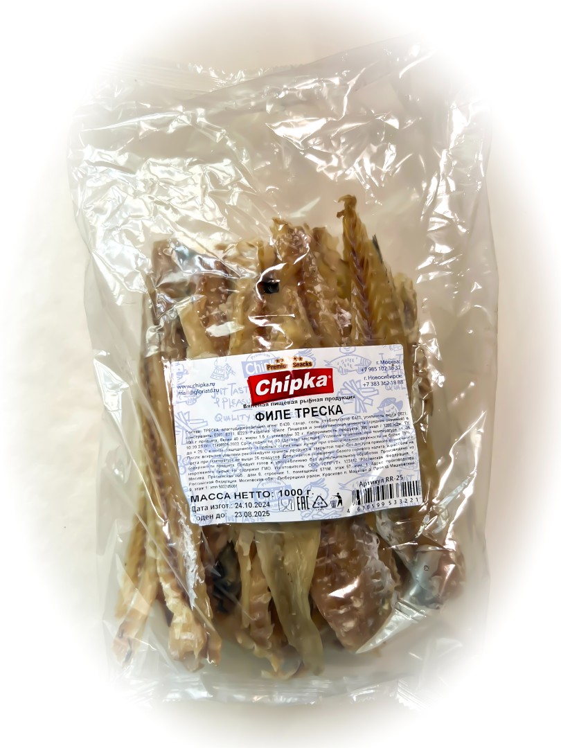 Треска филе (Chipka) 1кг в Кирове