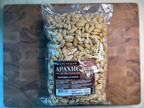 БОБАРАХИС Арахис премиум со вкусом холодец и хрен 1кг в Кирове