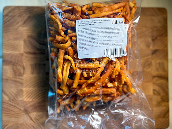 Нитка ЖАРЕНАЯ  Oktobersnack1 кг (сырный продукт) в Кирове