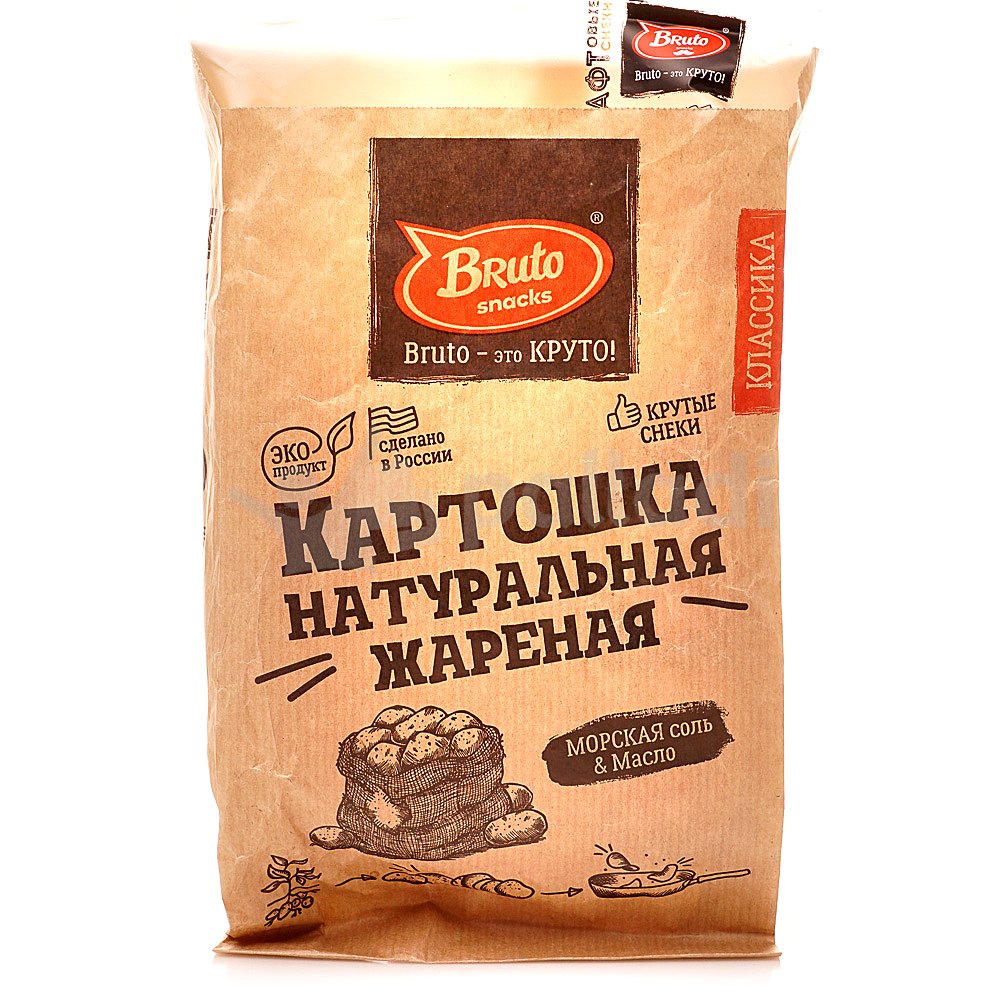 Картофель «Бруто» с солью 70 гр. в Кирове